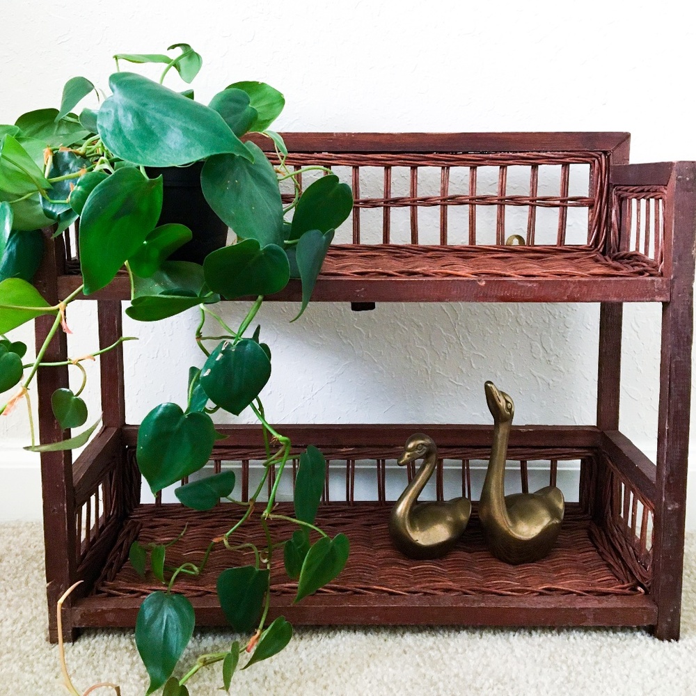 Wicker Shelf